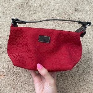 Coach Red Vintage Shoulder Bag